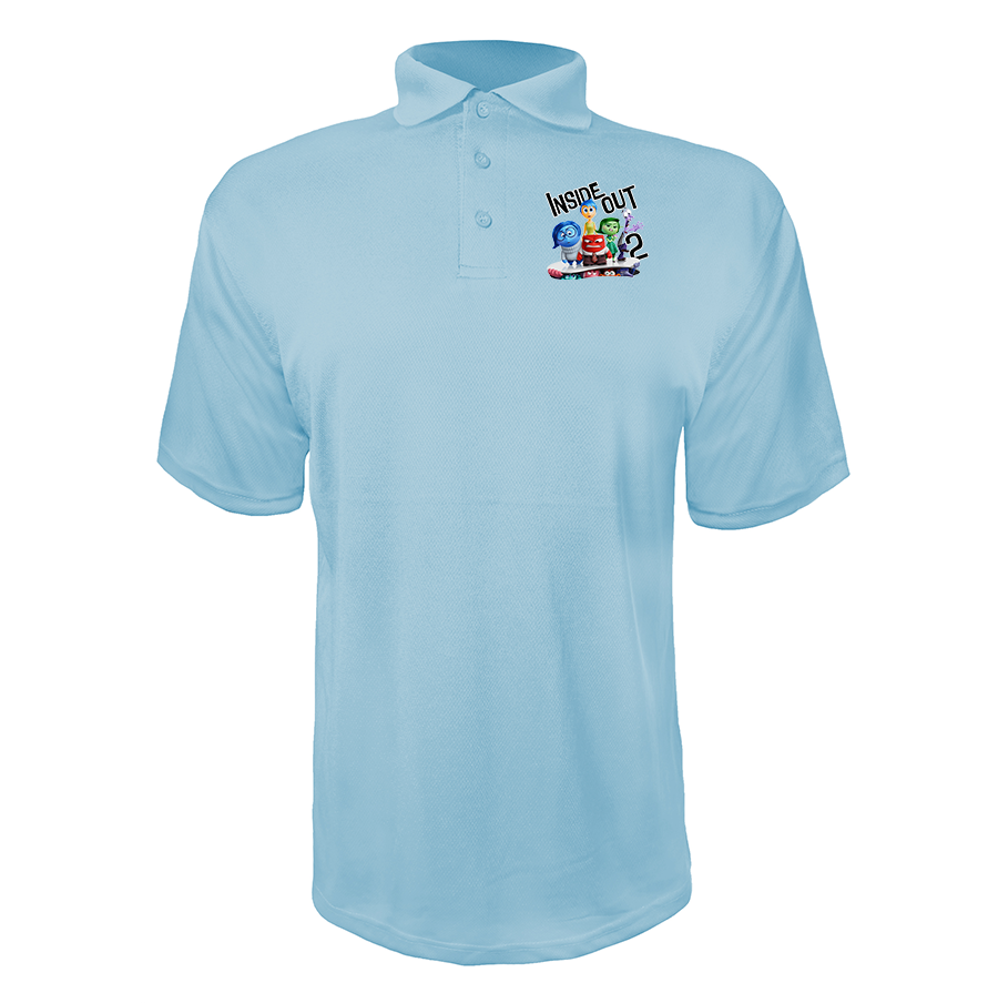 Men' Inside Out 2 Polyester Polos