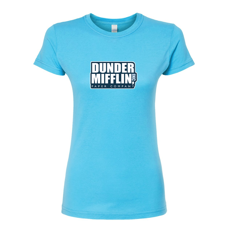 Women's Dunder Mifflin Round Neck T-Shirt