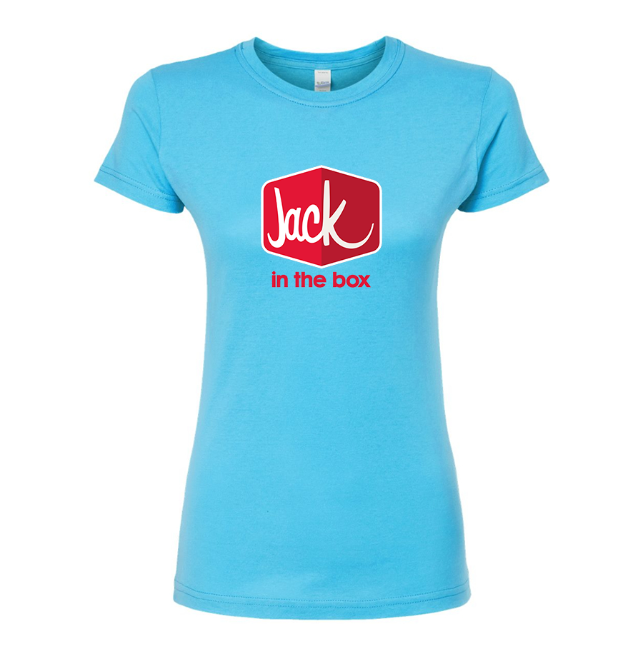 Women's Jack In The Box Round Neck T-Shirt