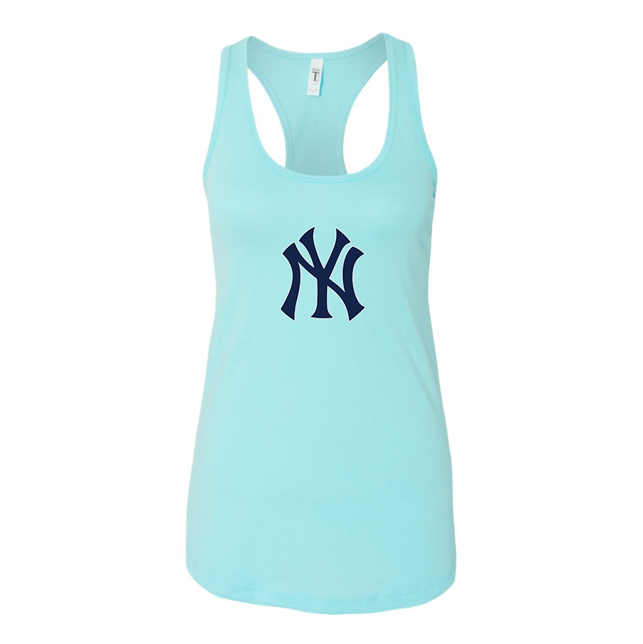 Women's New York NY Yankees Baseball Racerback Tank Top