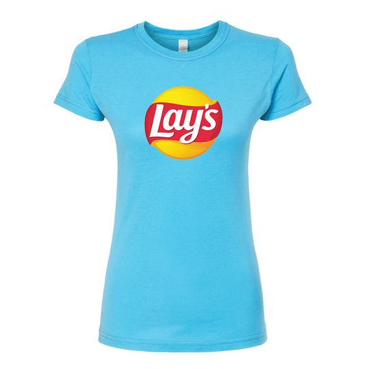 Women's Lays  Round Neck T-Shirt