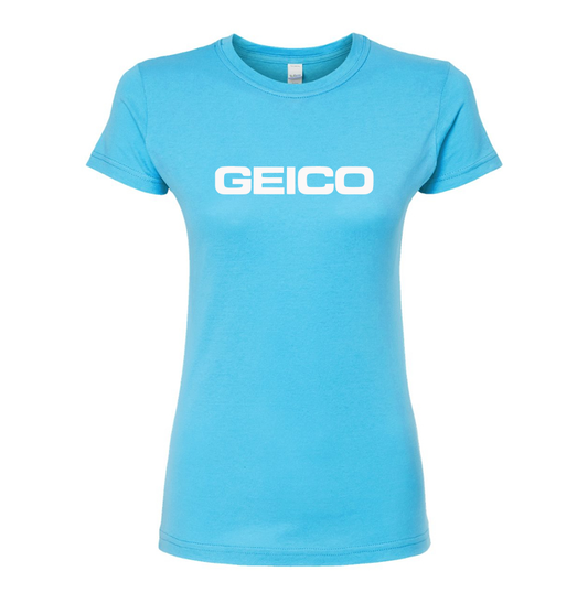 Women's Geico  Round Neck T-Shirt