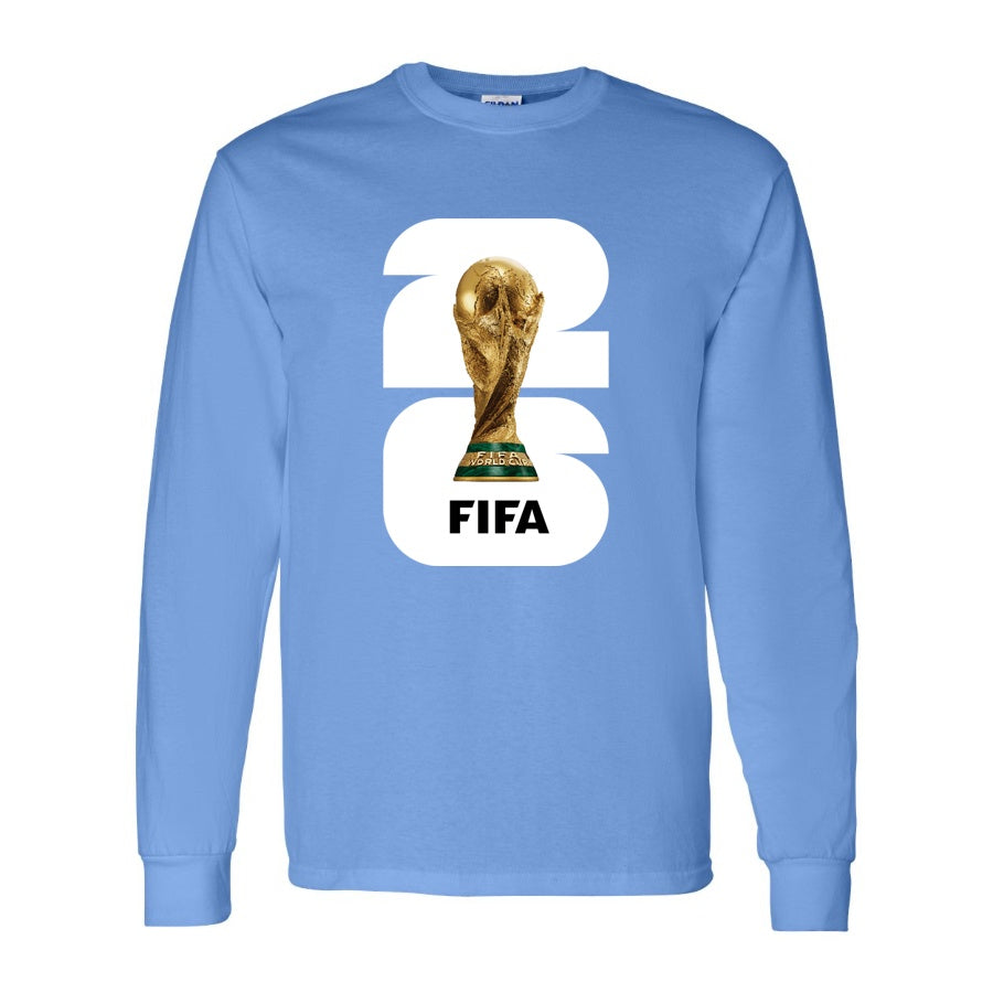 Men's Fifa World Cup 2026 Long Sleeves Cotton-Blend T-Shirt