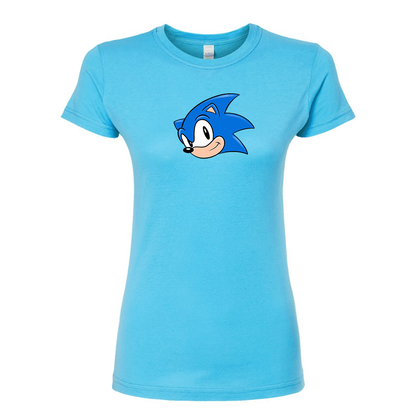 Women's Sonic the Hedgehog Round Neck T-Shirt