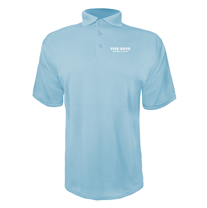 Men's Five Guys   Polyester Polos