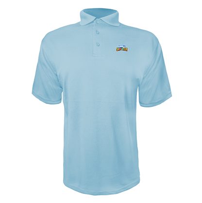 Men's Bubble Shooter Polyester Polos