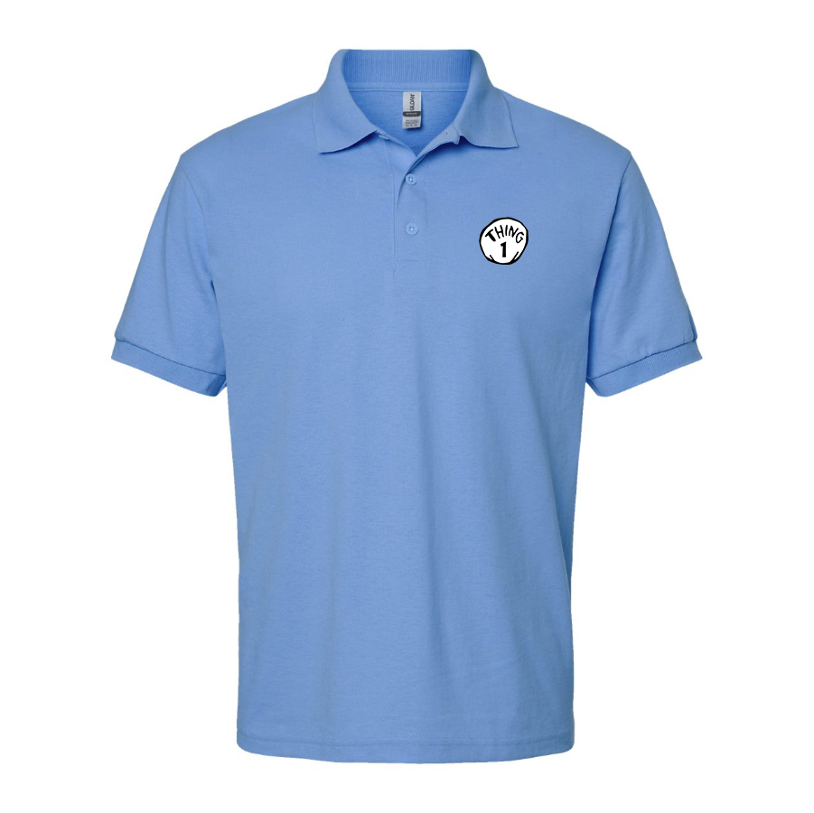 Men's Dr. Suess Thing 1 Dry Blend Polo