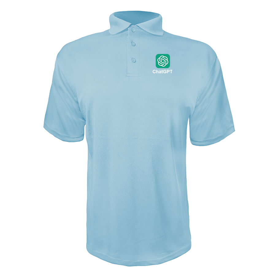 Men's ChatGPT Polyester Polos