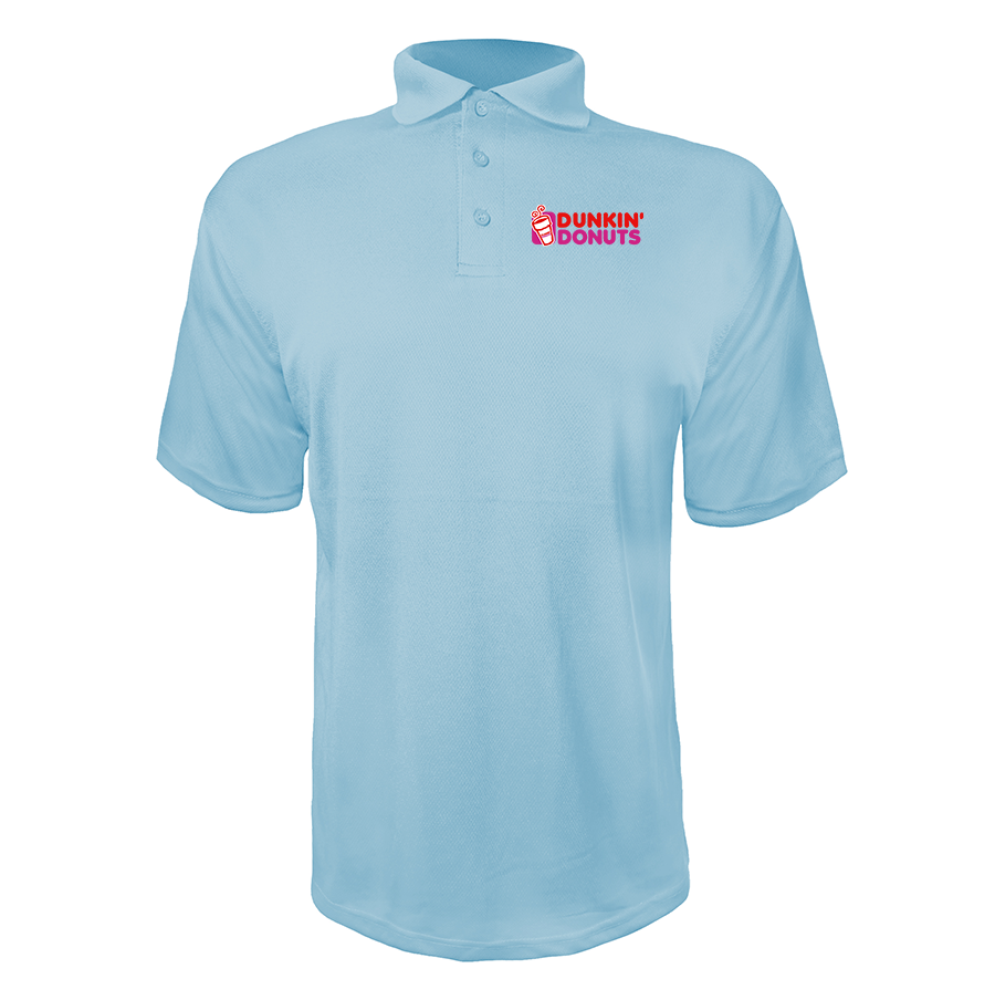 Men's Dunkin Donuts  Polyester Polos