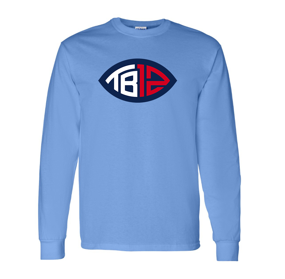 Men's Tom Brady 12 Long sleeves T-Shirt