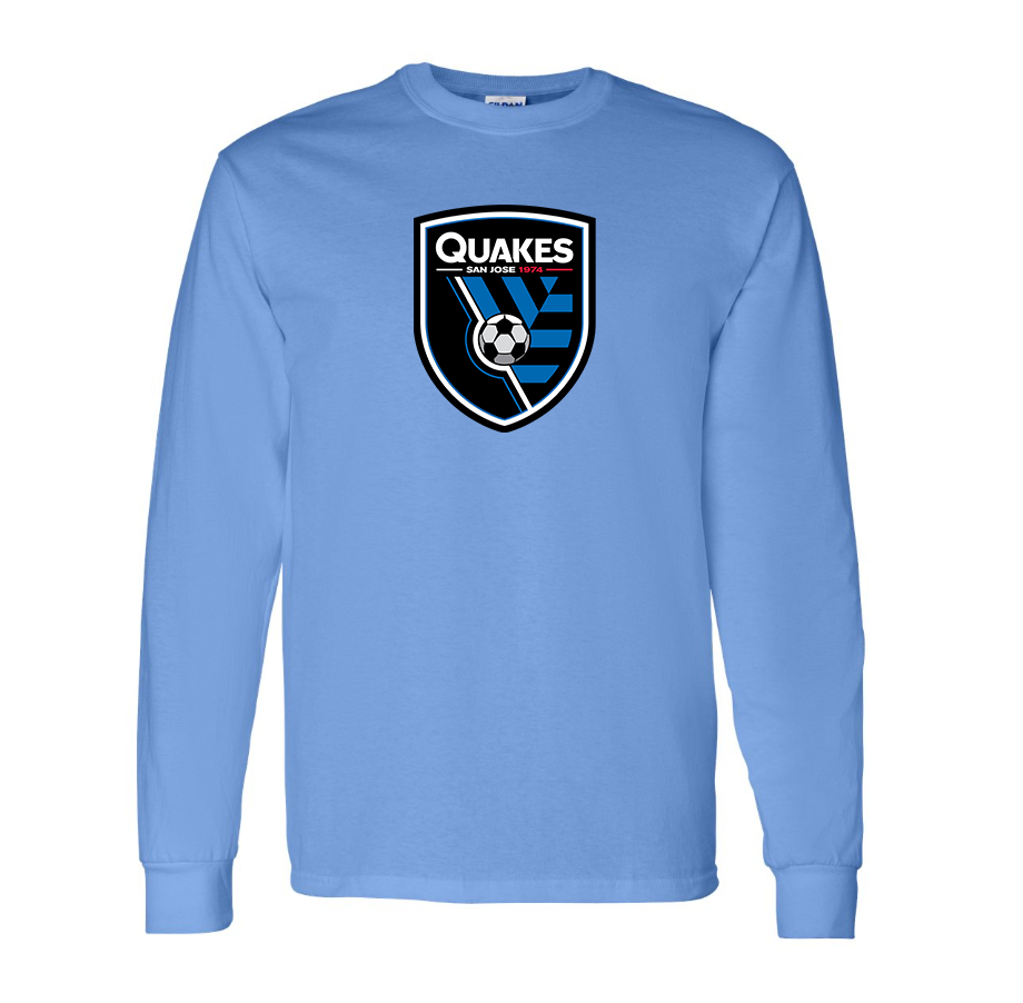 Men's San Joke Earthquakes  Long sleeves T-Shirt