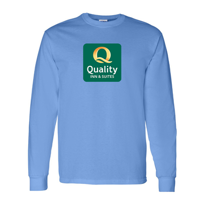 Men's Quality Inn & Suites  Long sleeves T-Shirt