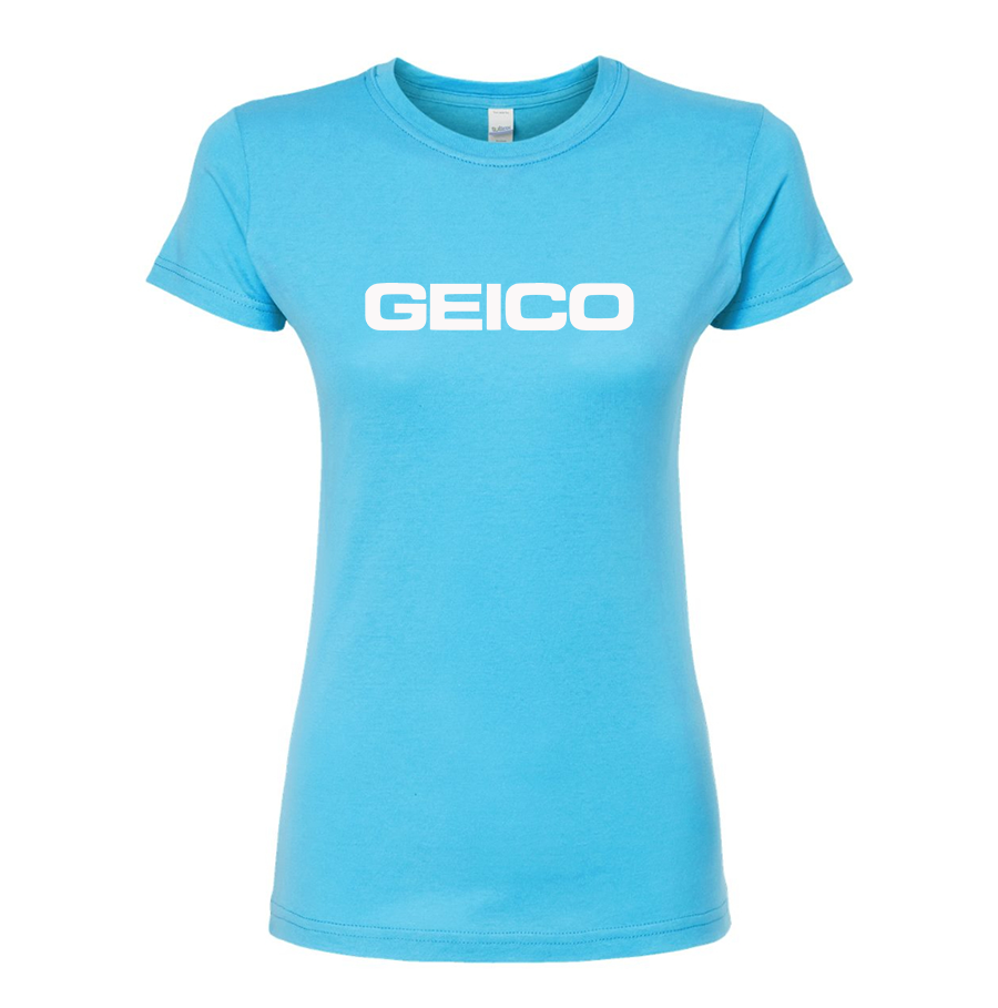 Women's Geico  Round Neck T-Shirt