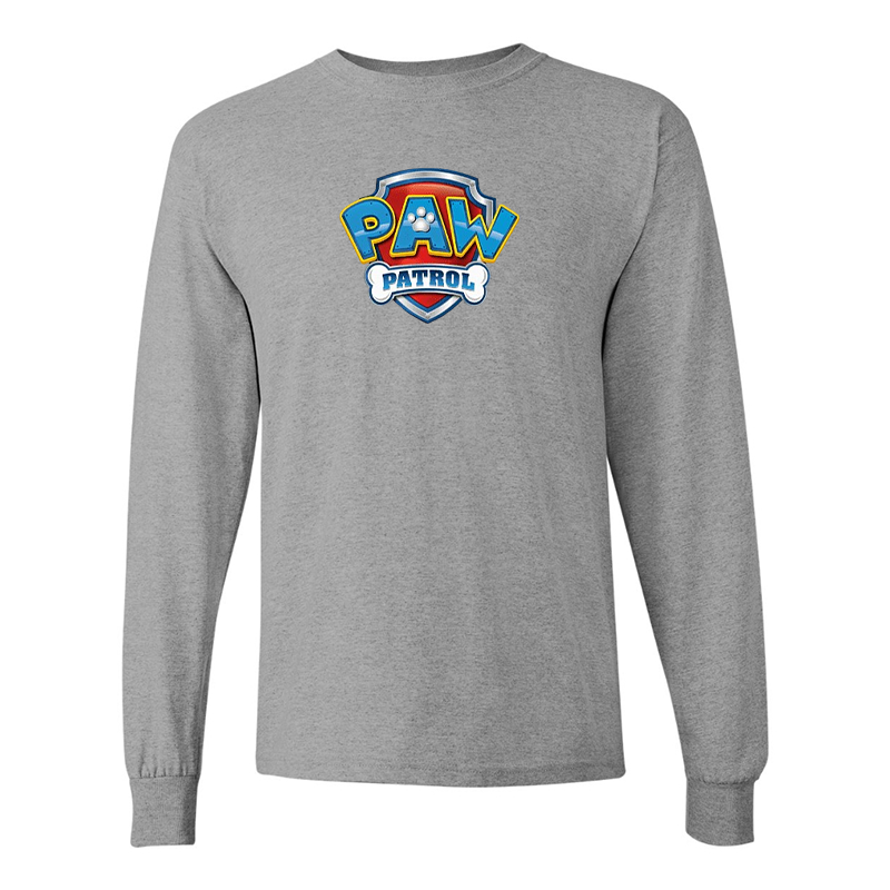 Men's Paw Patrol Gildan Heavy Cotton Long Sleeve T-Shirt