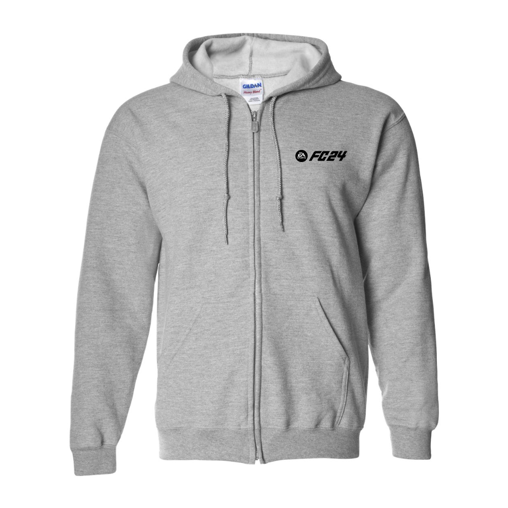 Men's EA Sports FC 24 Gildan Heavy Blend Full-Zip Hooded Sweatshirt