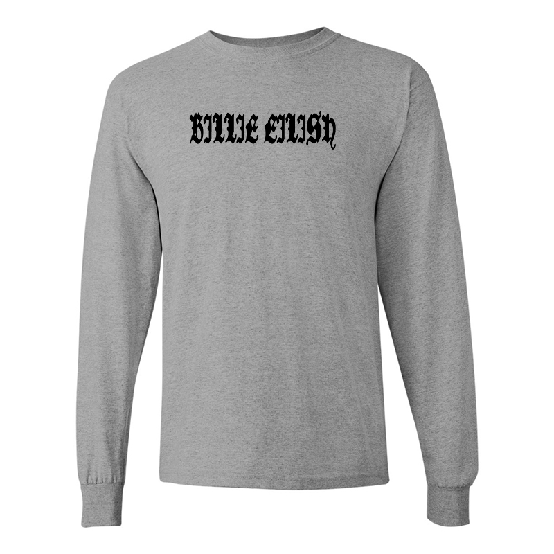 Men's Billie Eilish Gildan Heavy Cotton Long Sleeve T-Shirt