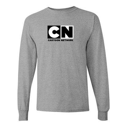 Men's  Cartoon Network Gildan Heavy Cotton Long Sleeve T-Shirt