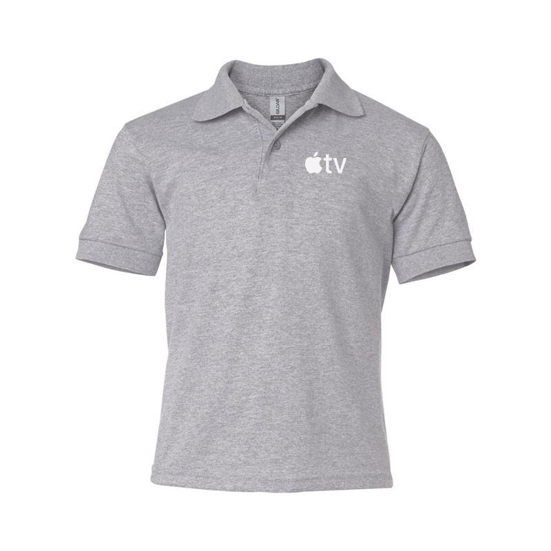 Youth's Apple TV Gildan Dry Blend Jersey Polo