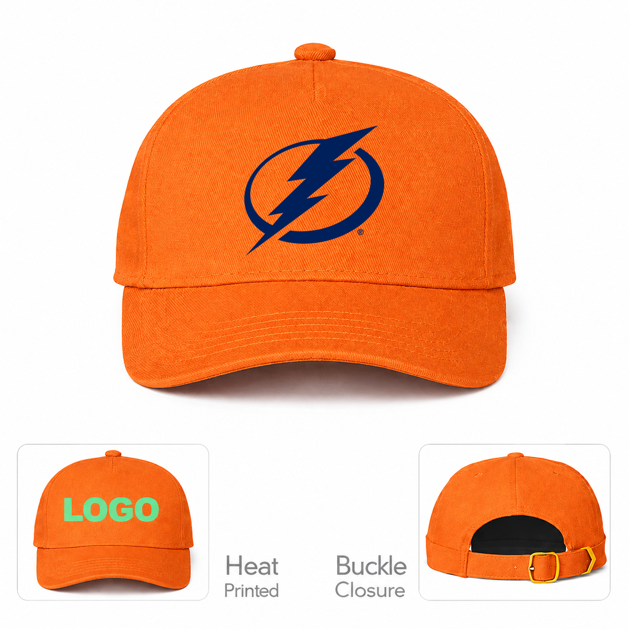 NHL Tampa Bay Lightning Baseball Cap Hat