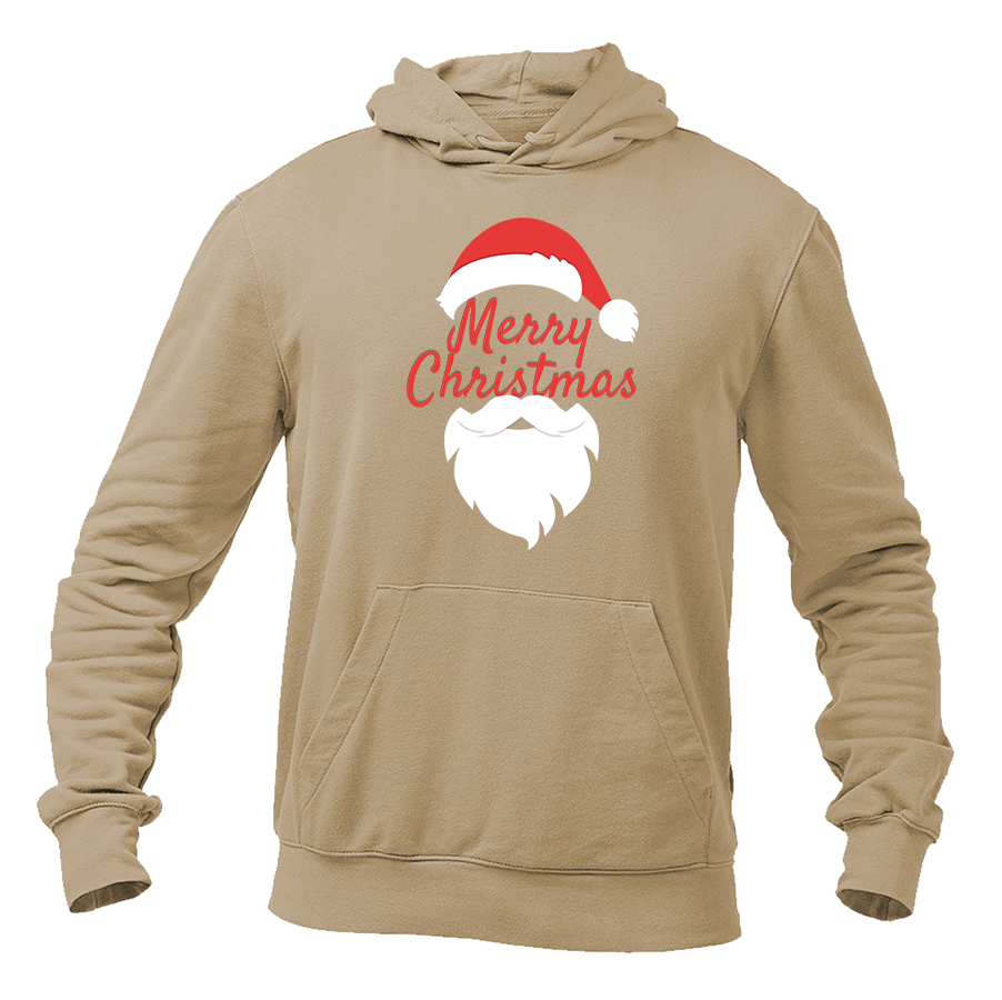 Men's Merry Christmas Santa Claus Pullover Hoodie