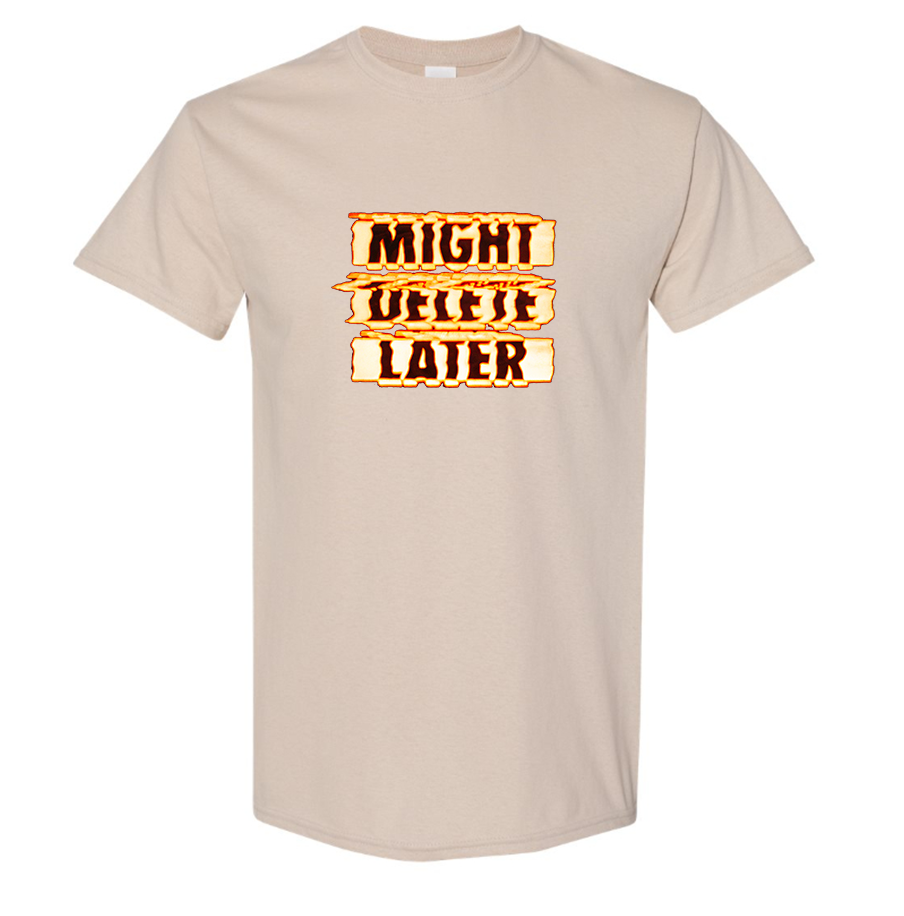 Men's Might Delete Later J Cole Cotton T-Shirt