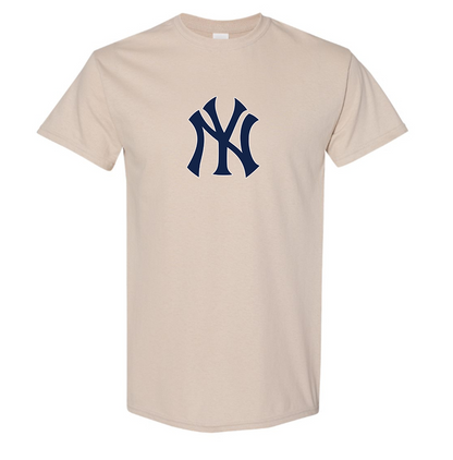 Youth's New York NY Yankees Baseball Cotton T-Shirt