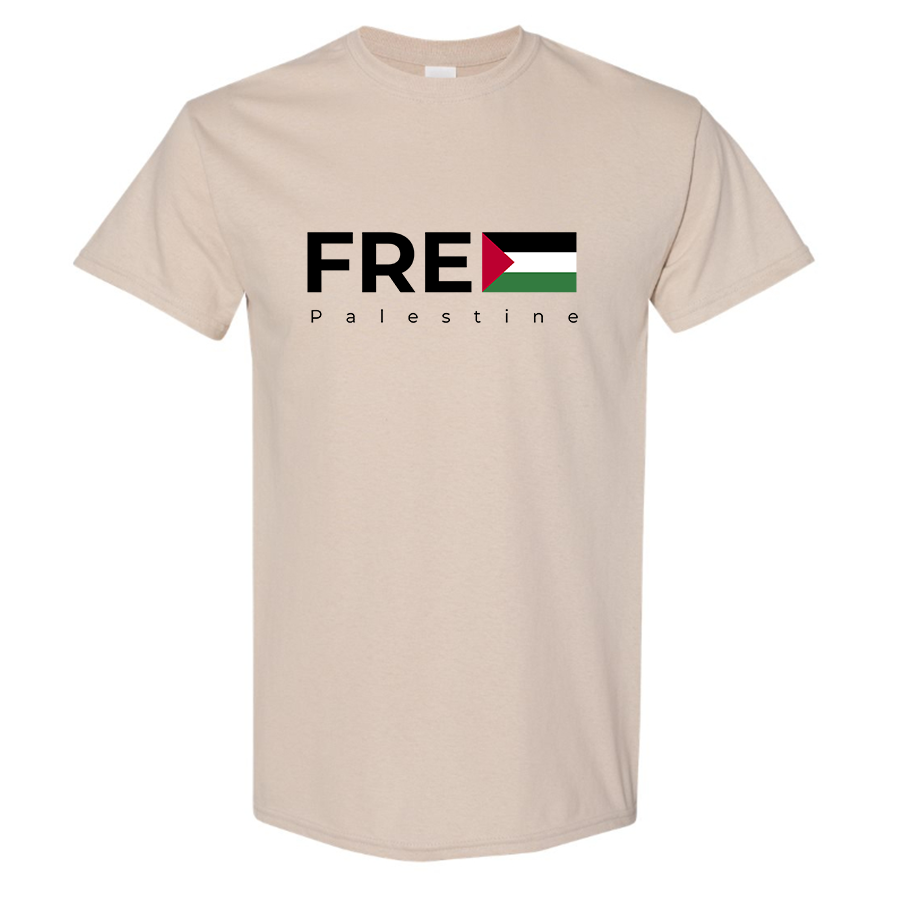 Youth's Free Palestine Cotton T-Shirt