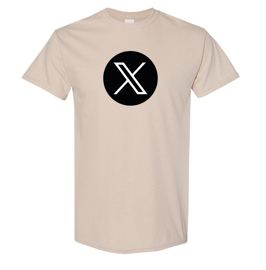 Men's Twitter X Cotton T-Shirt