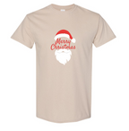 Men's Merry Christmas Santa Claus Cotton T-Shirt