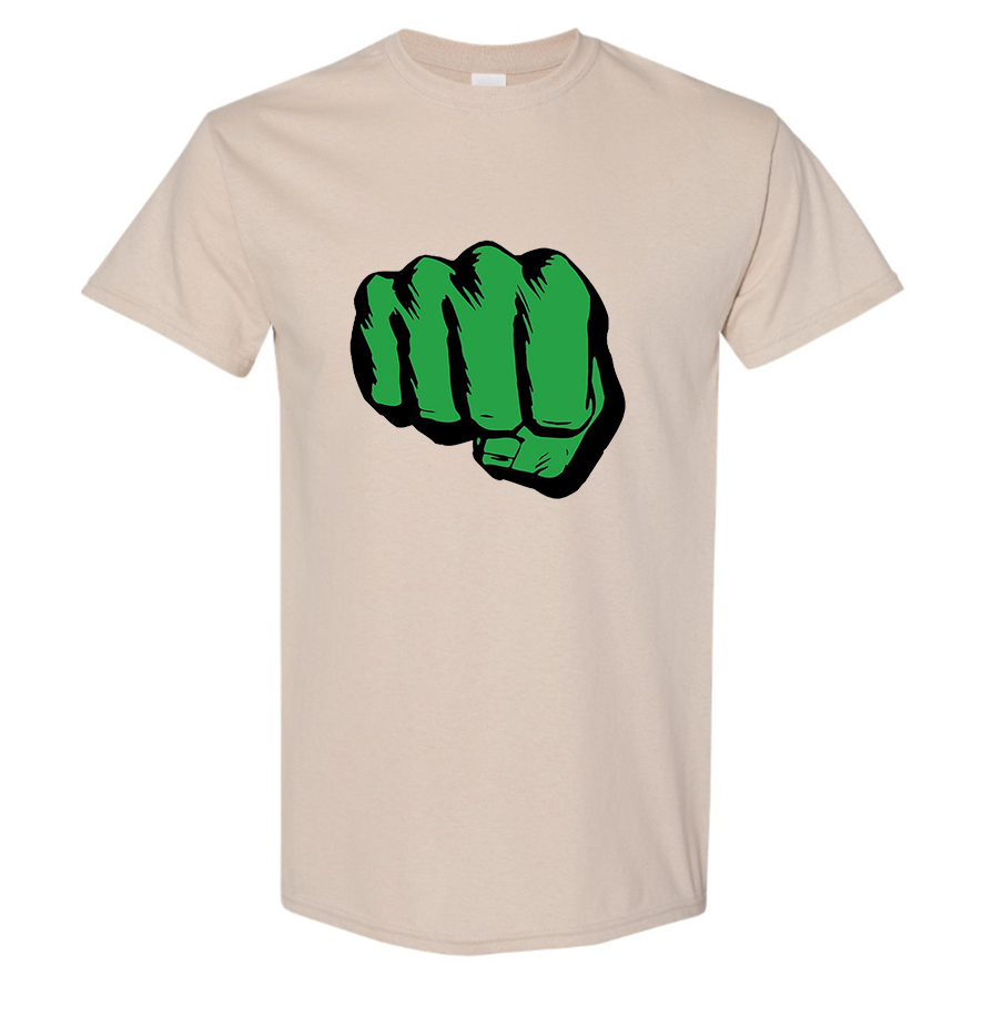 Men's Hulk Punch Cotton T-shirt