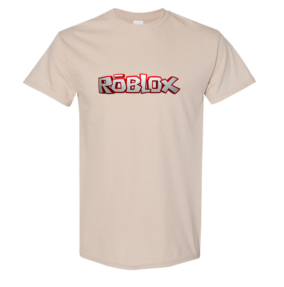 Men's Roblox Game Cotton T-Shirt