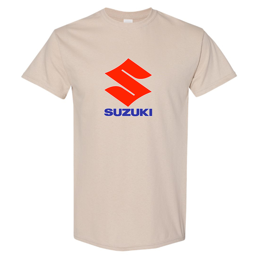Men's Suzuki Bike Motorcycle Cotton T-Shirt