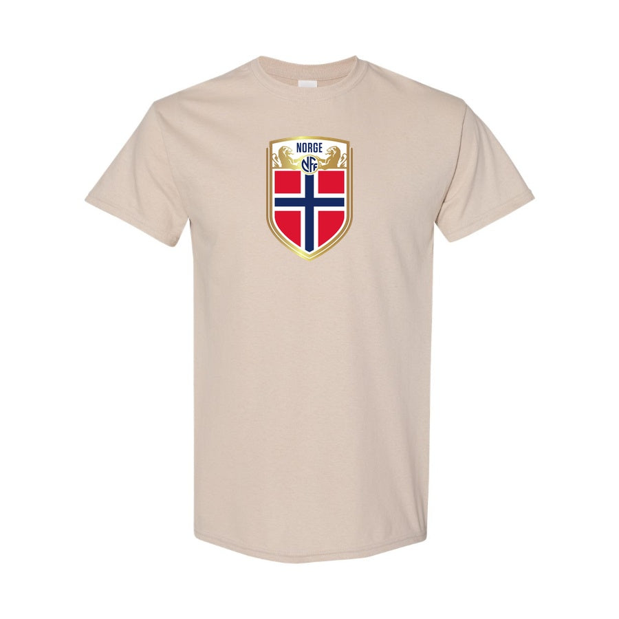 Youth's Norway Soccer Cotton T-Shirt