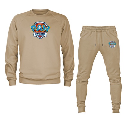 Men's Paw Patrol Crewneck Sweatshirt Joggers Set