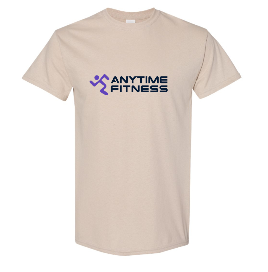 Men's Anytime Fitness Gym Cotton T-shirt