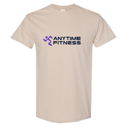 Men's Anytime Fitness Gym Cotton T-shirt