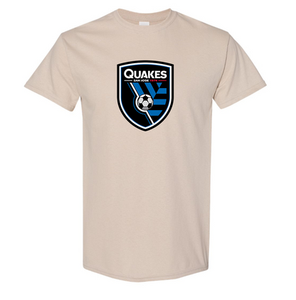 Men's San Joke Earthquakes Cotton T-shirt