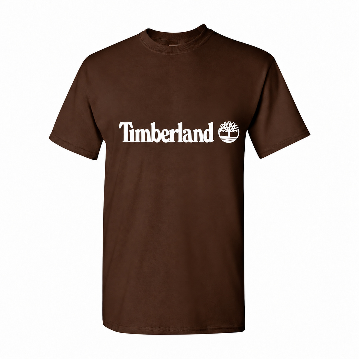 Timberland Dark Brown cotton T-shirt