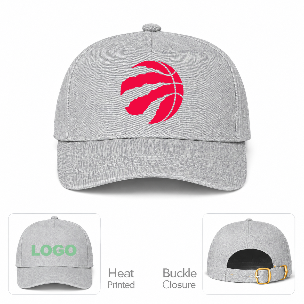 Toronto Raptors Dad Baseball Cap Hat