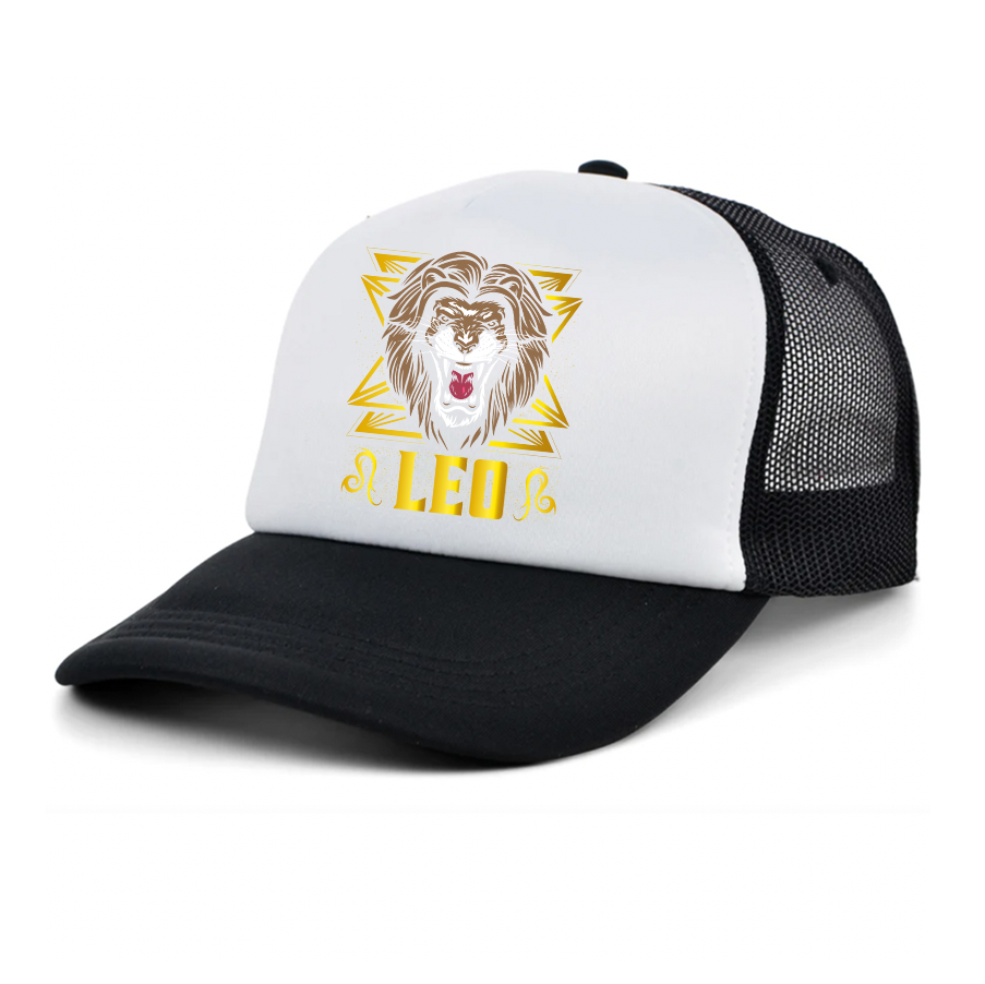 Leo Zodiac Sign Trucker Hat