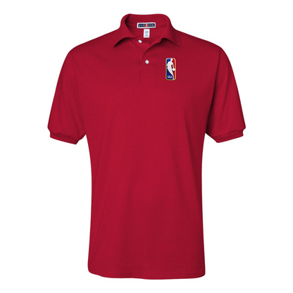 Men's NBA Embroidered JERZEES  SpotShield Polo