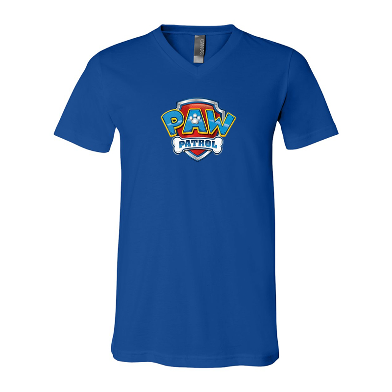Paw Patrol BELLA  CANVAS  Jersey V-Neck Tee