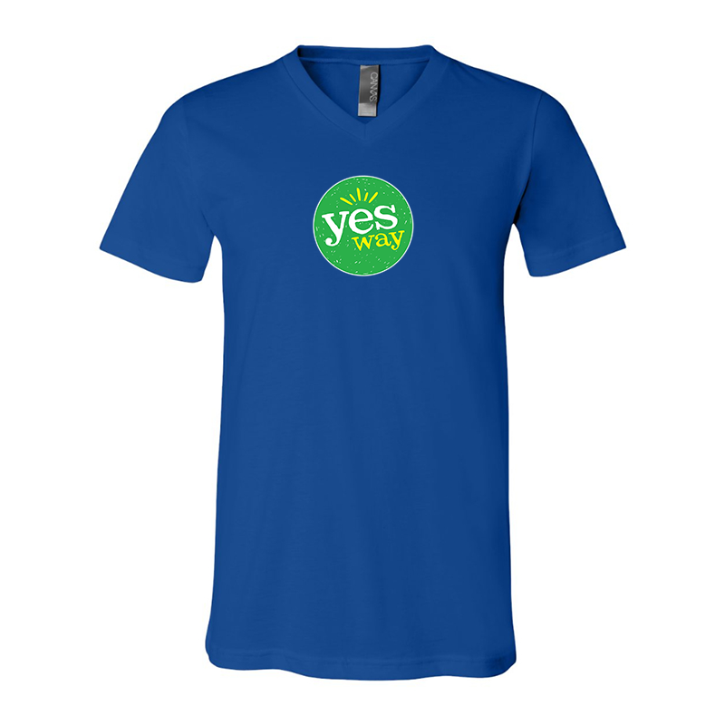 Yes Way BELLA  CANVAS  Jersey V-Neck Tee
