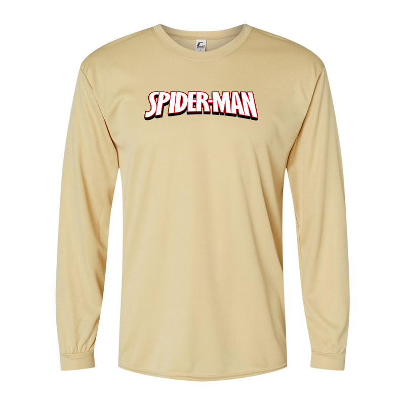 Spider Man Sport Performance Long Sleeve T-Shirt