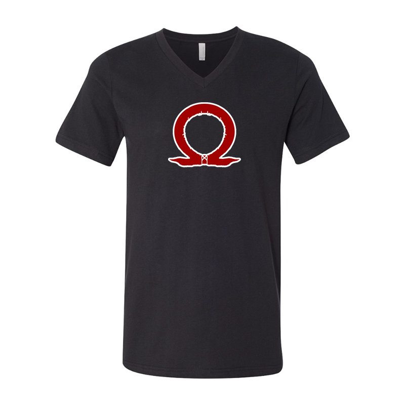 God Of War BELLA  CANVAS  Jersey V-Neck Tee