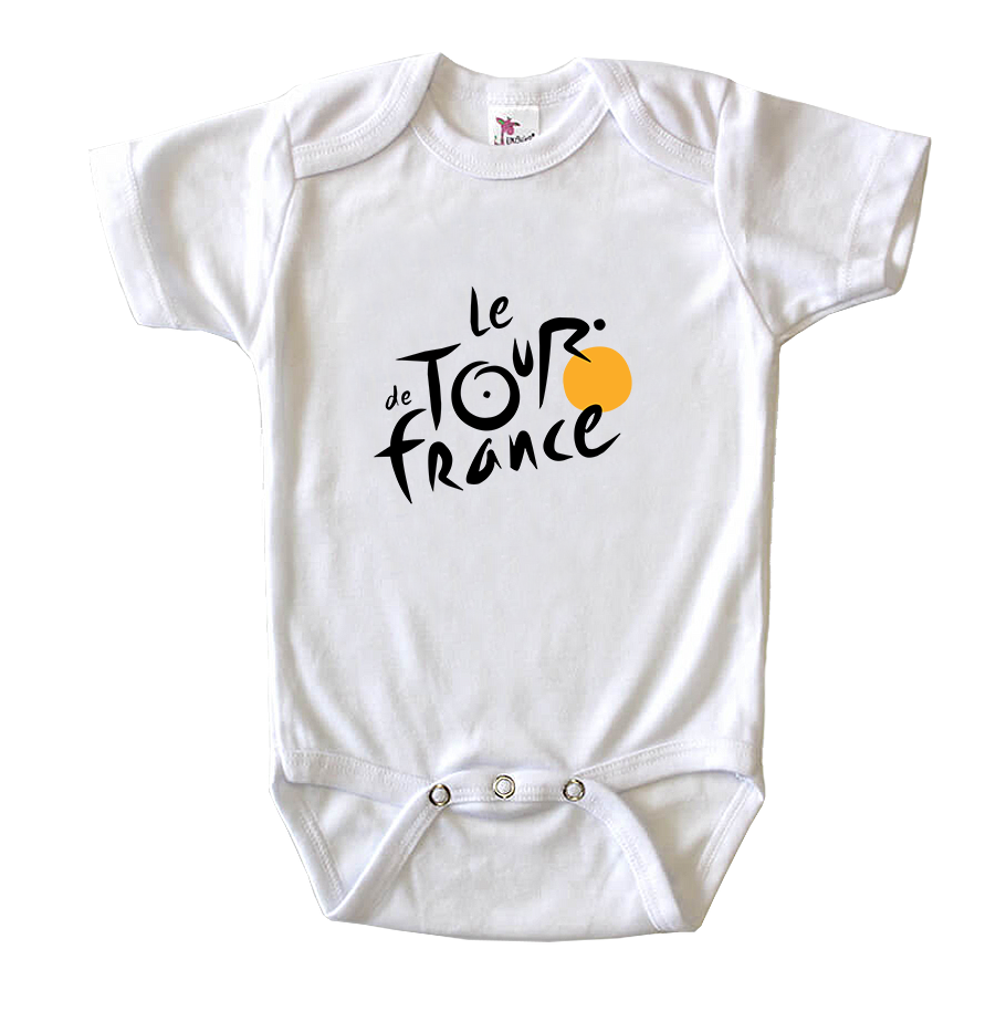 Le Tour De France Baby Romper Onesie