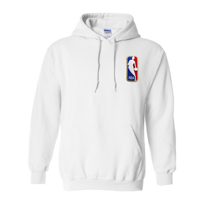 Men's NBA Embroidered Gildan Heavy Blend Hooded Sweatshirt