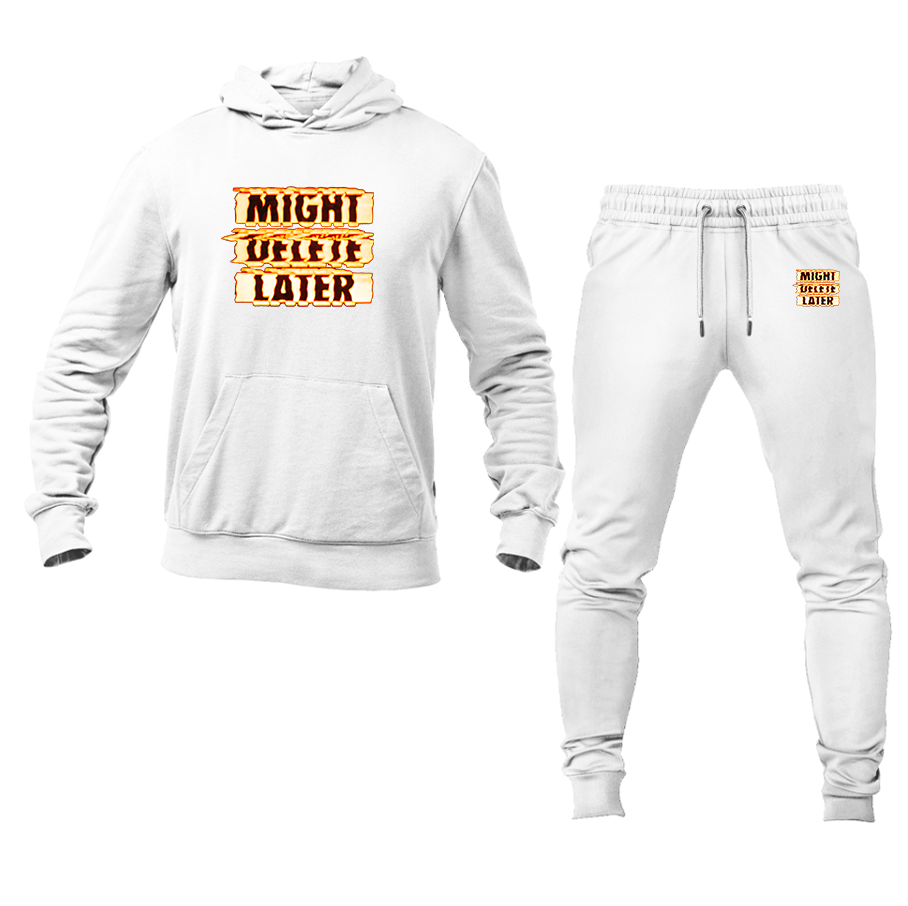 Men's Might Delete Later - J Cole Hoodie and Joggers Set