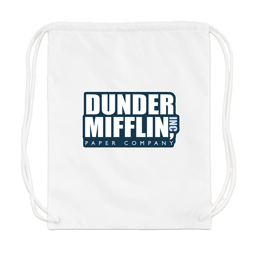 Dunder Mifflin Drawstring Bag