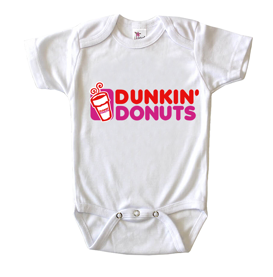 Dunkin Donuts Baby Romper Onesie